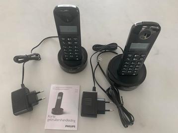 Philips set draadloze telefoons, type D160 beschikbaar voor biedingen