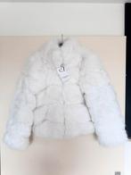 Witte faux fur bontjas maat S/M nieuw, Ophalen of Verzenden, Nieuw, Maat 38/40 (M), Wit