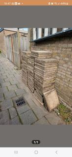 Grindtegels / tegels 40x40 50 stuks, Ophalen, Zo goed als nieuw, 10 m² of meer, Beton