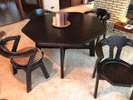 Vintage Achthoekige Eettafel, Huis en Inrichting, Tafels | Eettafels, Ophalen, Gebruikt, Vijf personen of meer, Overige vormen