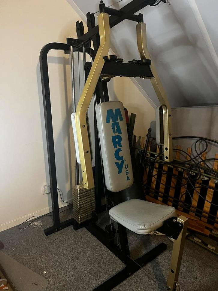 Complete home gym, Sport en Fitness, Fitnessapparatuur, Zo goed als nieuw, Krachtstation, Ophalen