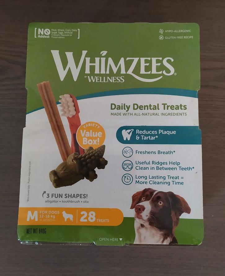 Whimzees kauwsnacks voor honden 5 dozen, Dieren en Toebehoren, Dierenvoeding, Hond, Ophalen of Verzenden