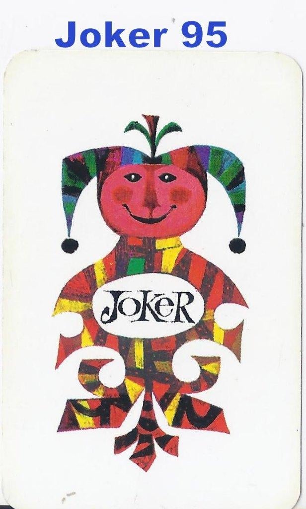 SO Joker95: Joker Luchtvaart maatschappij KLM ( BLauw ), Ophalen of Verzenden, Zo goed als nieuw, Joker(s)