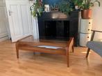 Vintage salontafel Deens Design Art Deco hout glas, Huis en Inrichting, Ophalen, Vintage, Deens, Art Deco, 100 tot 150 cm, 50 tot 100 cm