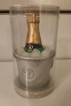 Opruiming: Kaars champagnefles in ijskoeler, Ophalen of Verzenden, Nieuw, Overige materialen, Minder dan 25 cm