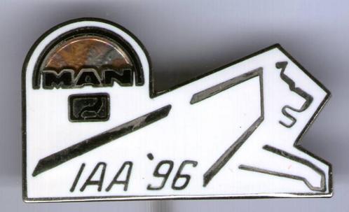 M.A.N. IAA '96 email zilverkl vrachtwagen speldje ( E_039 ), Verzamelen, Speldjes, Pins en Buttons, Nieuw, Speldje of Pin, Transport