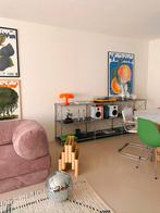 Vintage Ikea Laxvik dressoir kast chrome design stelling, Ophalen, Zo goed als nieuw, 25 tot 50 cm