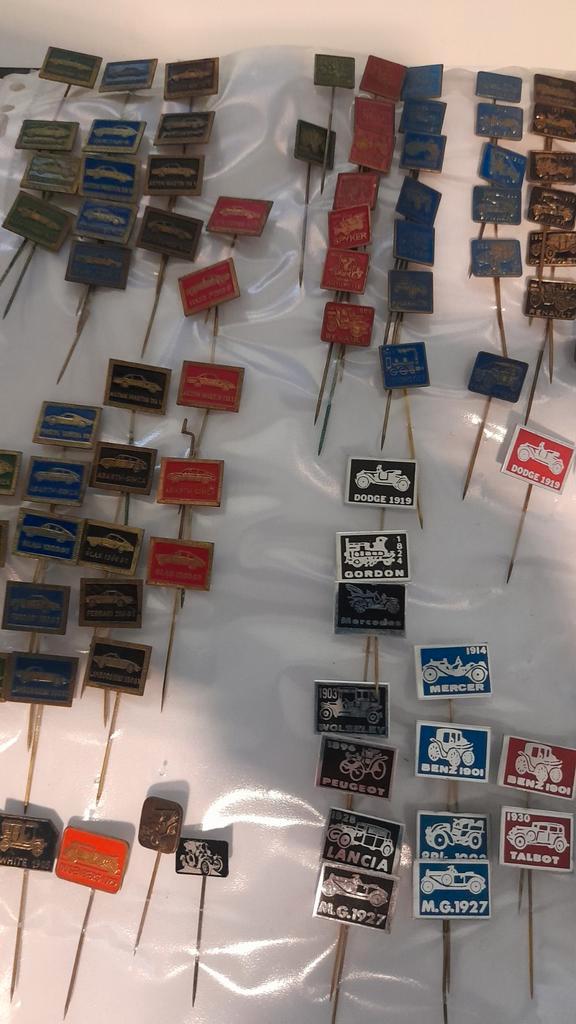 Vintage Auto Speldjes Collectie, Verzamelen, Automerken, Motoren en Formule 1, Gebruikt, Auto's, Ophalen of Verzenden