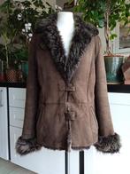 Arma leren lammycoat 100% lamsvacht maat 40, Ophalen of Verzenden, Zo goed als nieuw, Maat 38/40 (M), Bruin