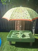 Step2 Zand- en Watertafel met Parasol, Kinderen en Baby's, Ophalen, Gebruikt