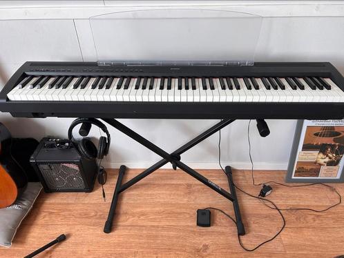Yamaha P95 stage piano incl rollertas en kruk, Muziek en Instrumenten, Keyboards, Zo goed als nieuw, 88 toetsen, Yamaha, Ophalen