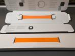 Apple watch 45mm Bright Orange Braided Solo Loop Size 5, Apple.info, Bandje, Apple, Apple watch 45mm