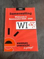 Samenvatting Wiskunde A VWO, Ophalen of Verzenden, Zo goed als nieuw, VWO, Wiskunde A