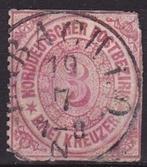 Mooi kavel oud Duits NDP GZB524., Postzegels en Munten, Postzegels | Europa | Duitsland, Overige periodes, Verzenden, Gestempeld