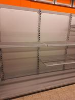 +- 30 meter aan wand en midden stellingen en 1tijdschriftrek, Ophalen, Gebruikt