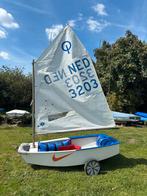 Optimist met waltrailer, Watersport en Boten, Zeilen en Zeiltoebehoren, Ophalen, Gebruikt, Minder dan 15 m²