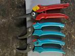 3 St. Snoeischaar zie foto, Ophalen of Verzenden, Gebruikt, Minder dan 20 mm