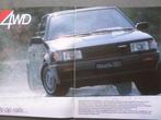 Mazda 323 Formule4 4x4 1986 Brochure 1, Boeken, Auto's | Folders en Tijdschriften, Ophalen of Verzenden, Zo goed als nieuw, Mazda