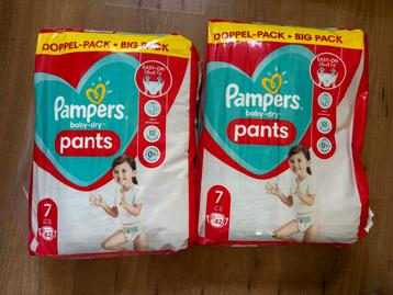 Pampers Baby Dry Pants Maat 7 (2 pakken) beschikbaar voor biedingen
