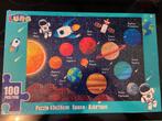 Planeten puzzel- 100 Stukjes, Ophalen of Verzenden, Minder dan 500 stukjes, Nieuw, Legpuzzel