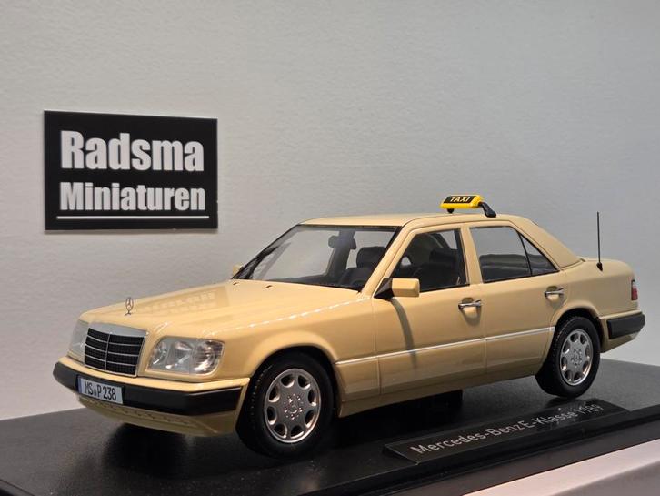 Mercedes-Benz E-Klasse W124 TAXI - 1:18 I-scale, Hobby en Vrije tijd, Modelauto's | 1:18, Nieuw, Auto, Ophalen of Verzenden