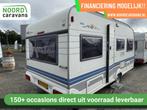 Hobby De Luxe 450 4 PERS + VOORTENT + WC, Hobby, Bedrijf, 6 tot 7 meter, Tot en met 4