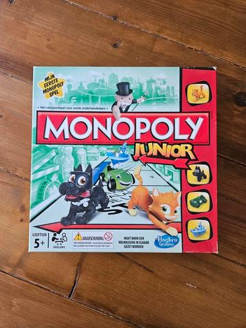 Monopoly junior beschikbaar voor biedingen