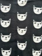 Plaid met leuke kattenprint, Hema, Huis en Inrichting, Woonaccessoires | Plaids en Woondekens, Ophalen of Verzenden, Nieuw