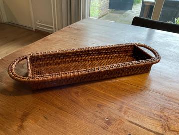 Handgemaakte Rattan mand voor brood/stokbrood beschikbaar voor biedingen