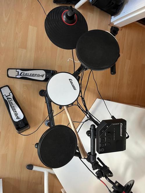 Carlsbro drums CSD100, Muziek en Instrumenten, Drumstellen en Slagwerk, Zo goed als nieuw, Overige merken, Elektronisch, Ophalen
