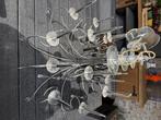 lamp plafond, Ophalen of Verzenden, Gebruikt, Glas, 50 tot 75 cm