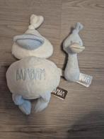 Bambam Knuffel Eend en rammelaar  - Nieuw!, Kinderen en Baby's, Speelgoed | Knuffels en Pluche, Ophalen of Verzenden, Nieuw, Eend