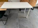 Ikea LAGKAPTEN Tafelblad, bureablad wit, 120x60 cm met poten, Huis en Inrichting, Bureaus, Ophalen, Gebruikt