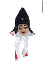 The King Elvis hoofd kostuum nieuw! Carnaval Rock and Roll, Ophalen of Verzenden, Nieuw, Overige maten, Carnaval