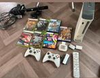 Xbox360, Spelcomputers en Games, Spelcomputers | Xbox 360, Ophalen, Met 2 controllers, 250 GB, Gebruikt