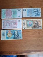 Tsechie/Korun, Verzenden, Overige landen, Los biljet
