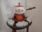 Vintage fondue set, Ophalen, Gebruikt, Overige materialen