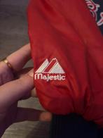 Vintage Atlanta Braves Bomberjack - Navy & Rood, Kleding | Heren, Jassen | Zomer, Ophalen of Verzenden, Gedragen, Maat 48/50 (M)