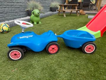 2 x bobby var met aanhanger, blauw rood beschikbaar voor biedingen
