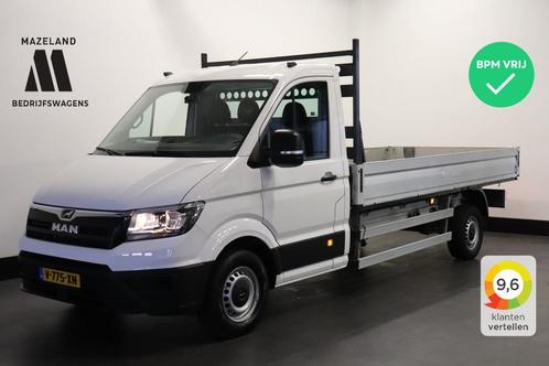 MAN TGE 2.0 L4 Openlaadbak EURO 6 - Airco - Cruise - Trekhaa, Auto's, Bestelauto's, Bedrijf, Te koop, ABS, Airconditioning, Alarm