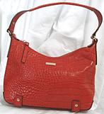 KATE SPADE 🩷croc embossed hobo tas NIEUW!, Verzenden, Nieuw, Rood, Handtas
