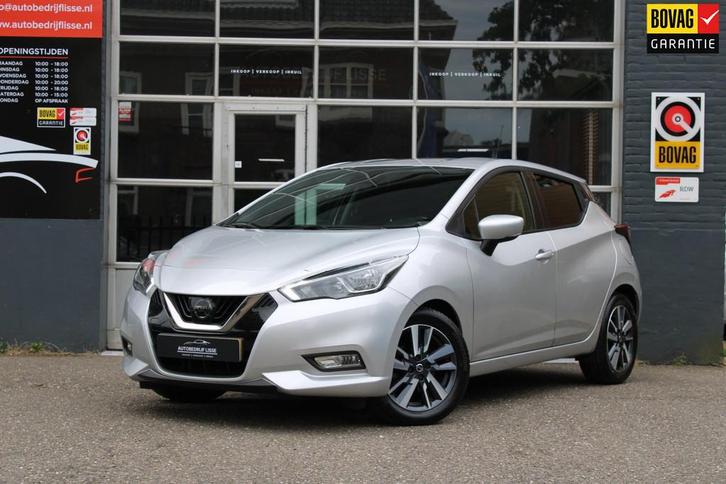 Nissan Micra 0.9 IG-T N-Connecta Airco Navi Camera Pdc Nap, Auto's, Nissan, Bedrijf, Te koop, Micra, ABS, Achteruitrijcamera, Airbags