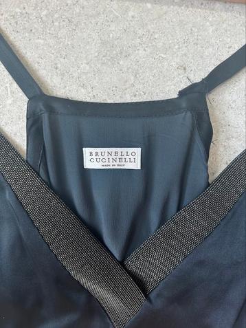 Brunello Cucinelli zijde jumpsuit (M) beschikbaar voor biedingen