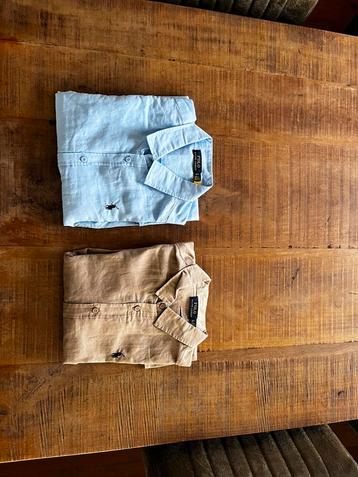 Twee nieuwe linen ralph lauren blouses beschikbaar voor biedingen