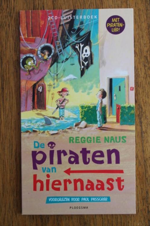 Reggie Naus - De Piraten van Hiernaast 2-CD luisterboek, Boeken, Luisterboeken, Cd, Kind, Ophalen of Verzenden