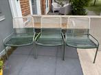 Tuinstoelen KARWEI Ella groen wicker, Tuin en Terras, Tuinstoelen, Ophalen, Zo goed als nieuw, Wicker