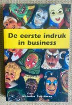 De eerste indruk in business  Nicholas Boothman, Ophalen of Verzenden, Nieuw, N. Boothman