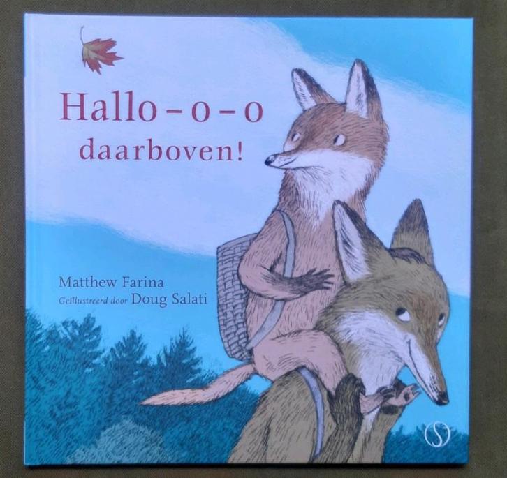 Doug Salati - Hallo-o-o daarboven! Heerlijk herfstboek!, Boeken, Kinderboeken | Jeugd | onder 10 jaar, Zo goed als nieuw, Fictie algemeen