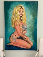 XXL schilderij van Brigitte Bardot, 150X100 cm, Antiek en Kunst, Kunst | Schilderijen | Modern, Ophalen