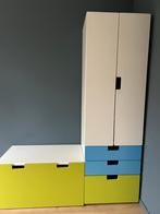 Ikea Stuva kledingkast en ladeblok, Ophalen, Kunststof, Gebruikt, 50 tot 100 cm